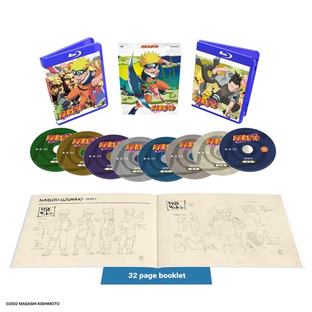 Naruto - Limited Collector's Edition Set 1 | Blu-ray Box Set | Free ...