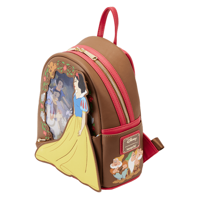 Snow White Lenticular Princess Series Mini Backpack Loungefly - 4