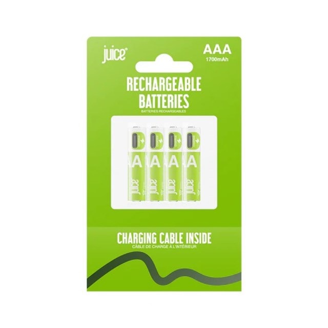 Juice Rechargeable Usb-C Aaa Batteries 4 Pack - 3