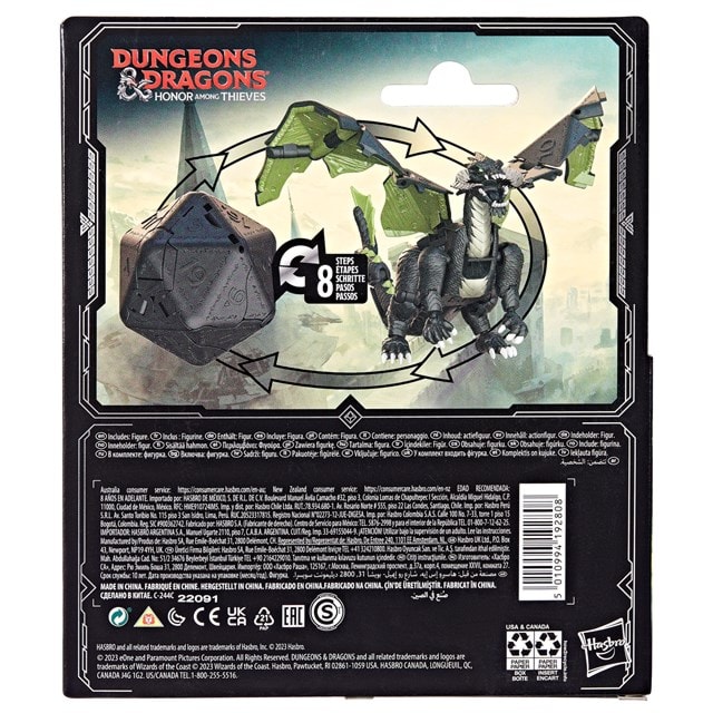 Black Dragon Rakor Dungeons & Dragons Honor Among Thieves Dicelings D20 ...