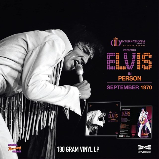 Las Vegas International Presents Elvis - September 1970 - 1