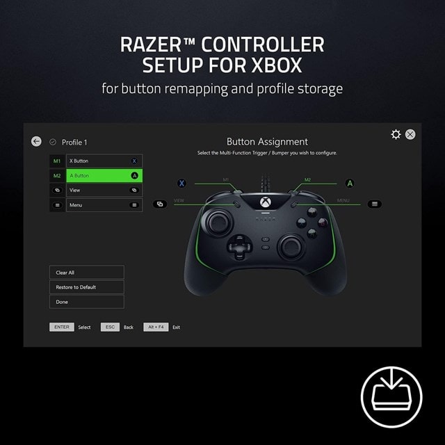 Razer Wolverine V2 Mercury Wired Xbox Controller - 7