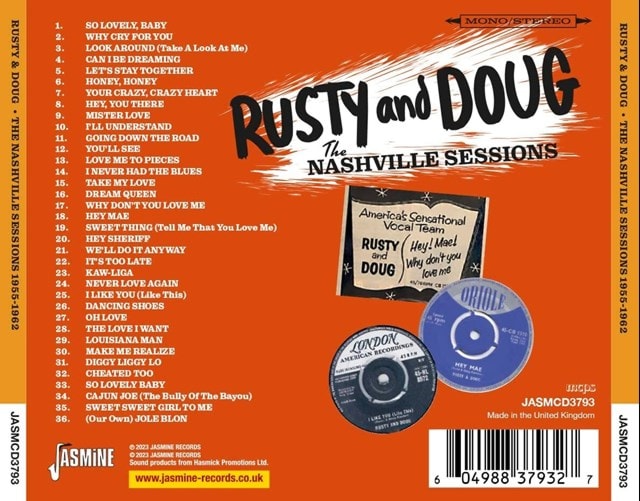 The Nashville Sessions: 1955-1962 - 2