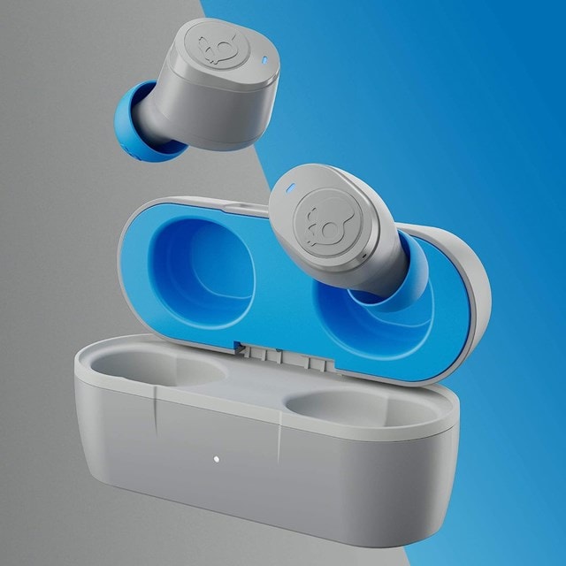 Skullcandy Jib Light Grey/Blue True Wireless Bluetooth Earphones - 2