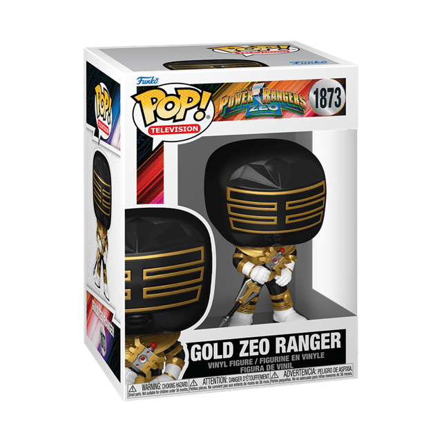 Gold Zeo Ranger 1873 Power Rangers Zeo Funko Pop Vinyl - 2