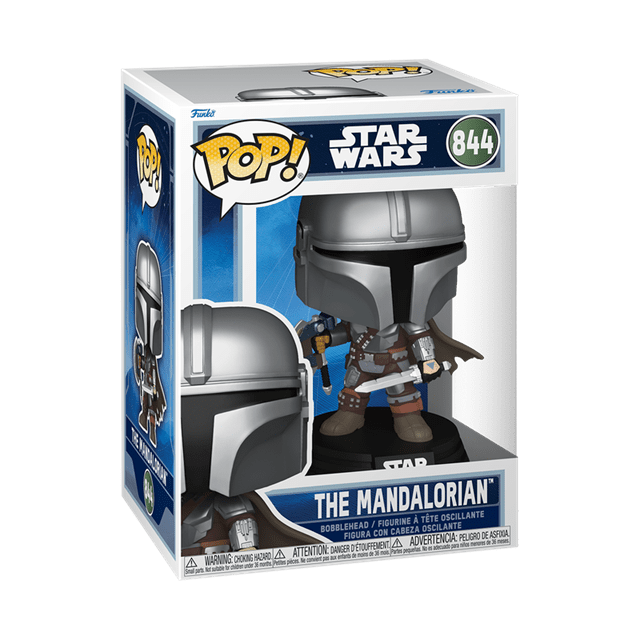 The Mandalorian Dual Wield 844 The Mandalorian & Grogu Funko Pop Vinyl - 2