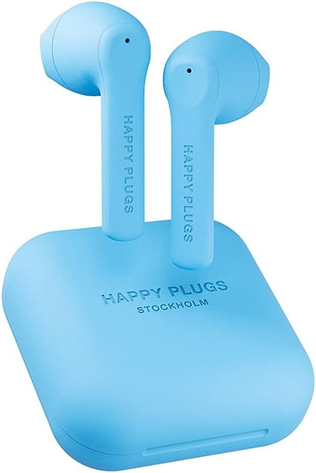 Happy Plugs Air 1 Go Blue True Wireless Bluetooth Earphones - 1