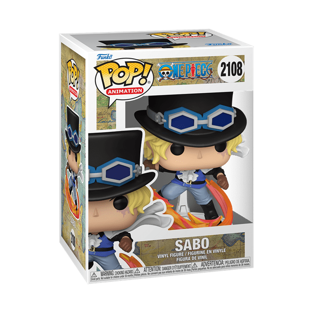 Sabo Attacking With Pipe 2108 One Piece Funko Pop Vinyl - 2