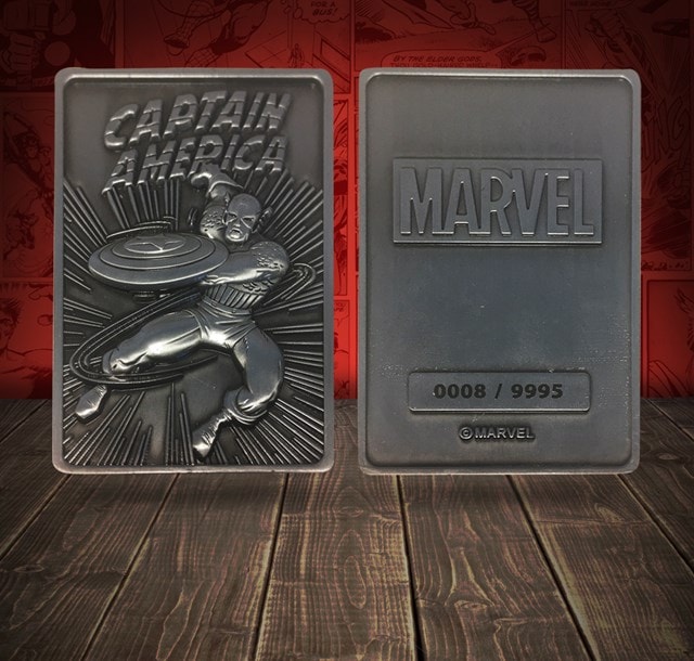 Captain America: Marvel Limited Edition Ingot Collectible - 4