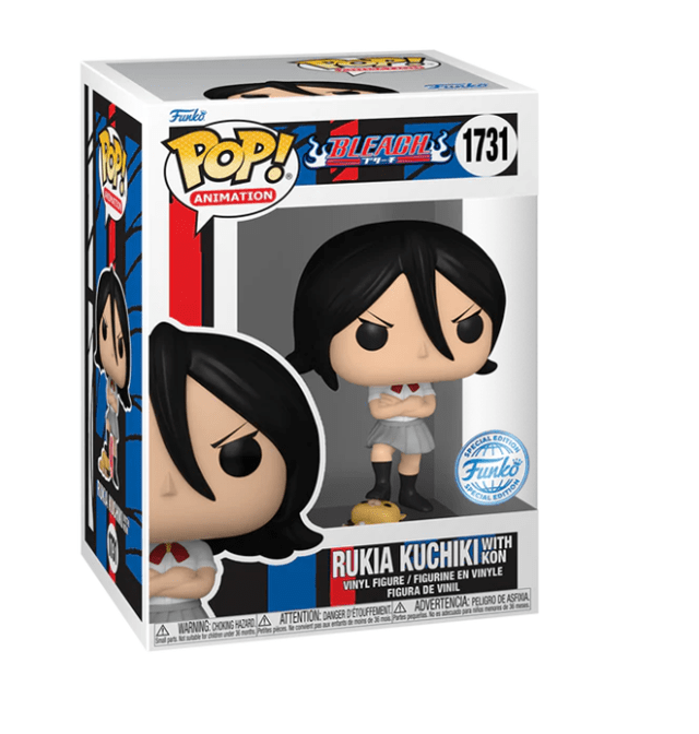 Rukia Kuchiki With Kon 1731 Bleach hmv Exclusive Funko Pop Vinyl - 2