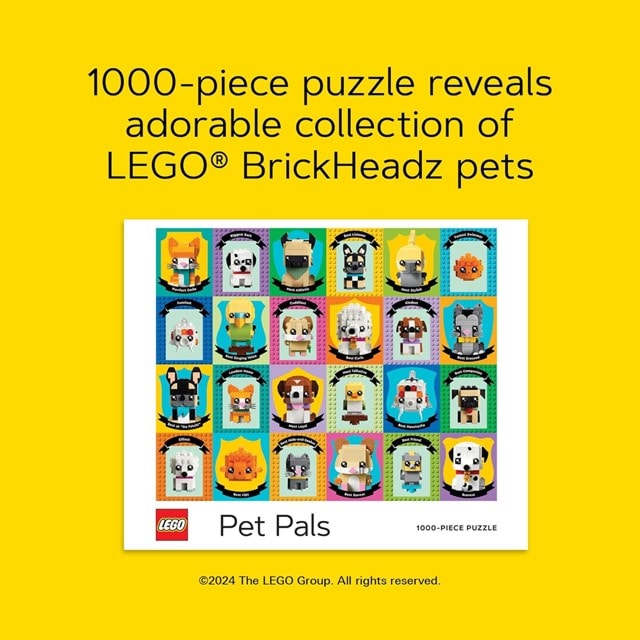 LEGO Pet Pals 1000 Piece Jigsaw Puzzle - 3