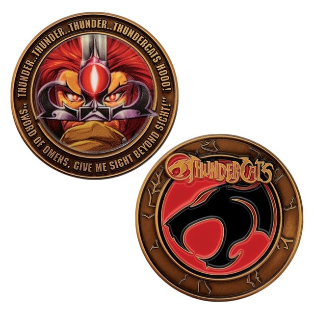 Lion-O Thundercats 40th Anniversary Coin - 2