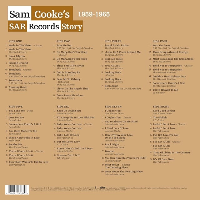 Sam Cooke's SAR Records Story 1959-1965 - 3