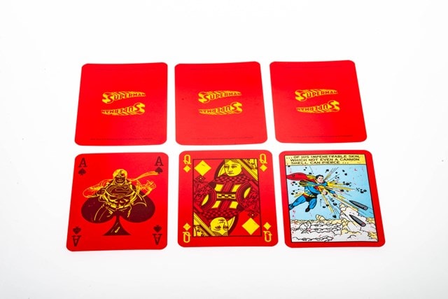 Superman Retro Tin Box Playing Cards - 2