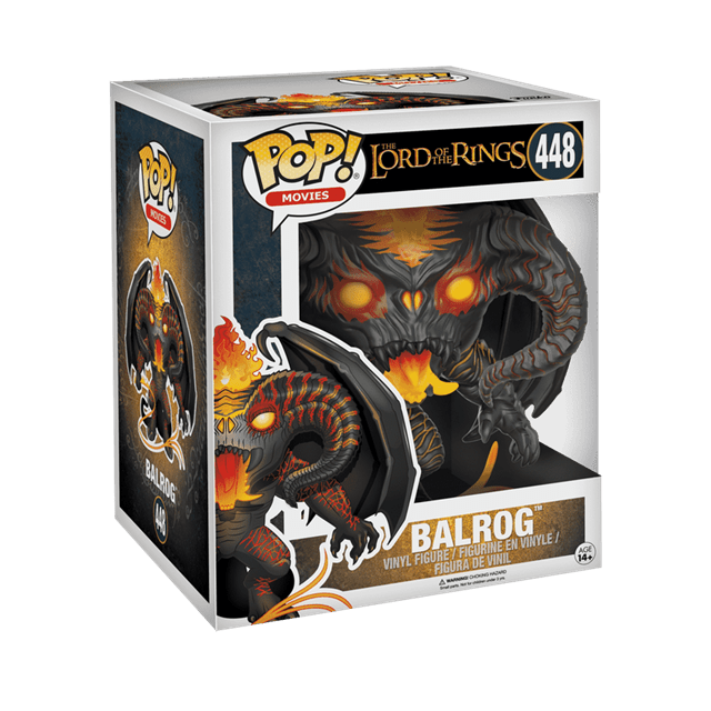 Balrog 448 Lord Of The Rings Funko Pop Vinyl Super - 2