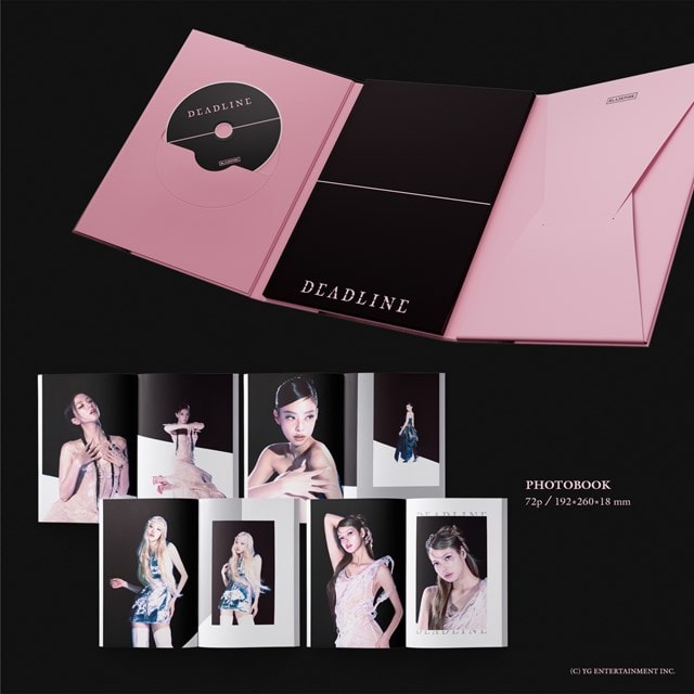 BLACKPINK 3rd Mini Album [DEADLINE] PINK Ver. - 2