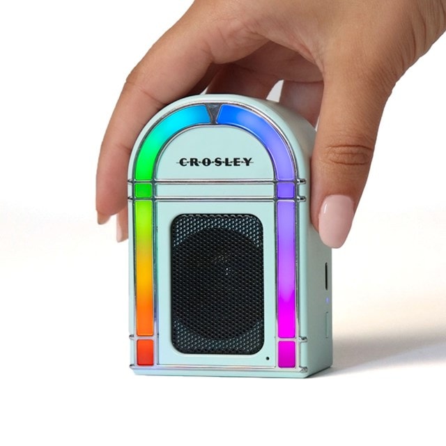 Crosley Mini Jukebox Aqua Blue Bluetooth Speaker - 11