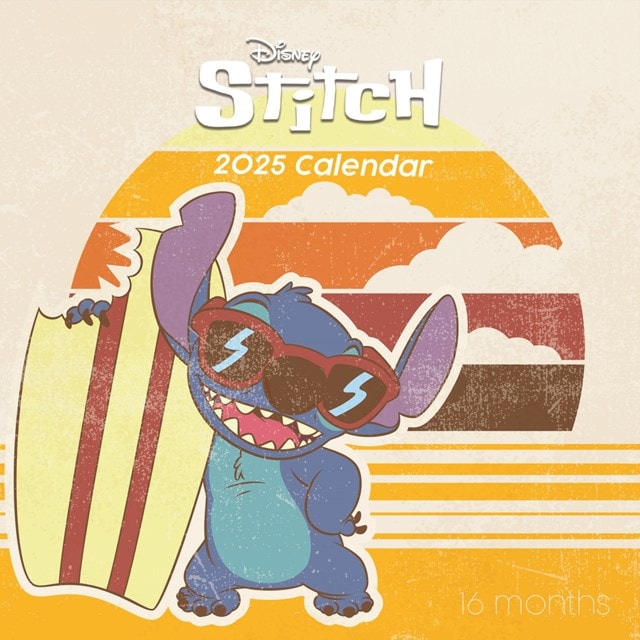 Lilo & Stitch hmv Exclusive 2025 Square Calendar Calendar Free