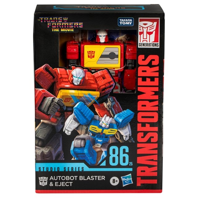 Voyager 86-25 Autobot Blaster & Eject Transformers Studio Series Action Figure - 13