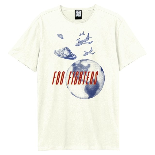 Foo Fighters This Is A Call B Side Vintage White Tee (Small) - 1