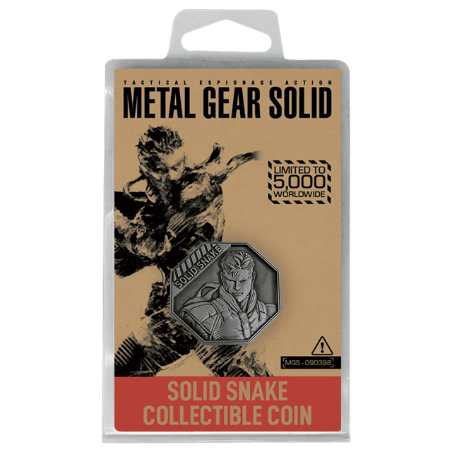 Solid Snake Metal Gear Solidlimited Edition Coin - 4