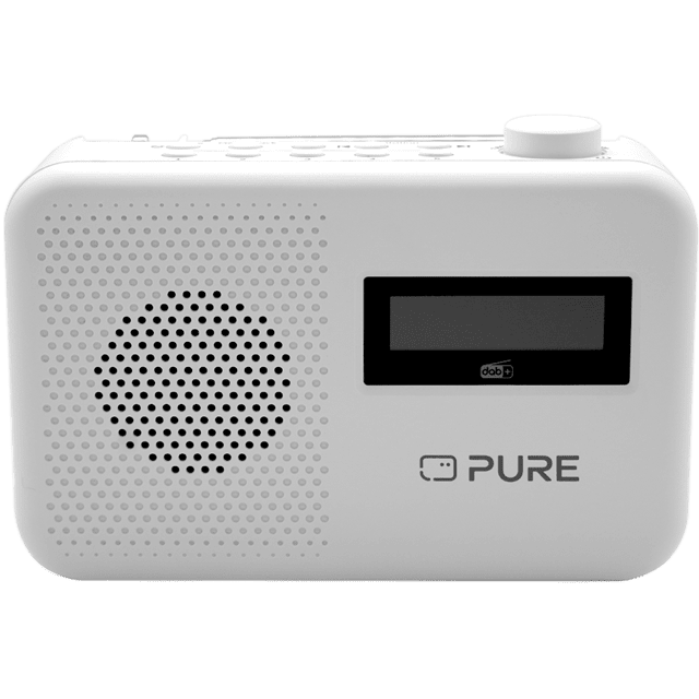 Pure Elan One2 Cotton White DAB+/FM Portable Radio - 1
