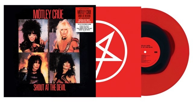 Shout at the Devil - 40th Anniversary Red & Black Vinyl - 1