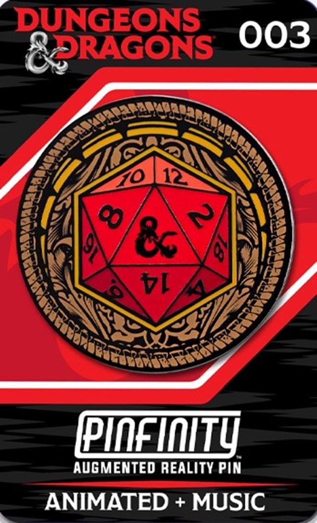 D20: Dungeons & Dragons Pinfinity Pin Badge - 1