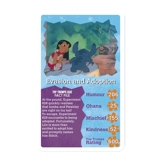 Lilo & Stitch 30 Movie Moments Top Trumps Specials - 2