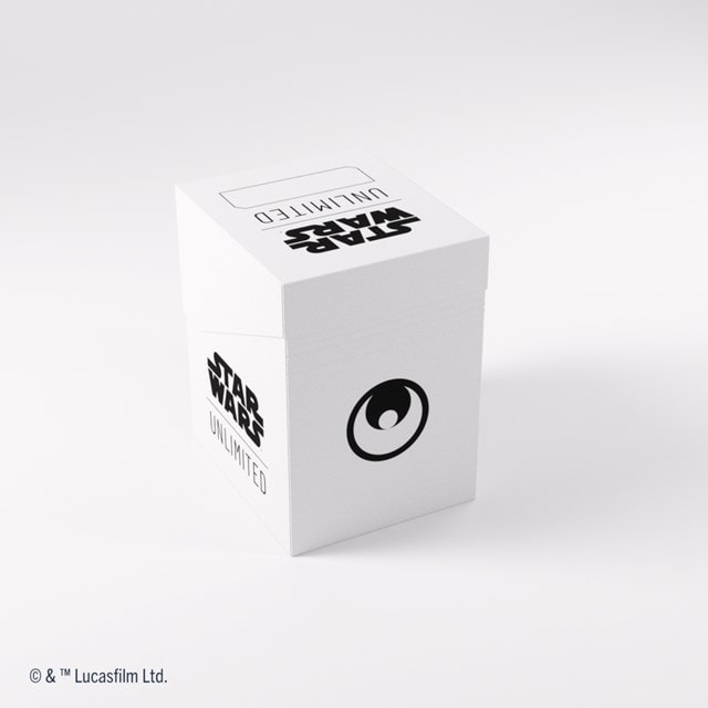 Gamegenic Star Wars Unlimited White/Black Soft Crate Deck Box - 2