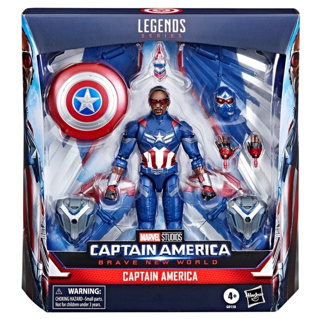 Captain America Brave New World Marvel Legends Series Hasbro Action Figure - 8