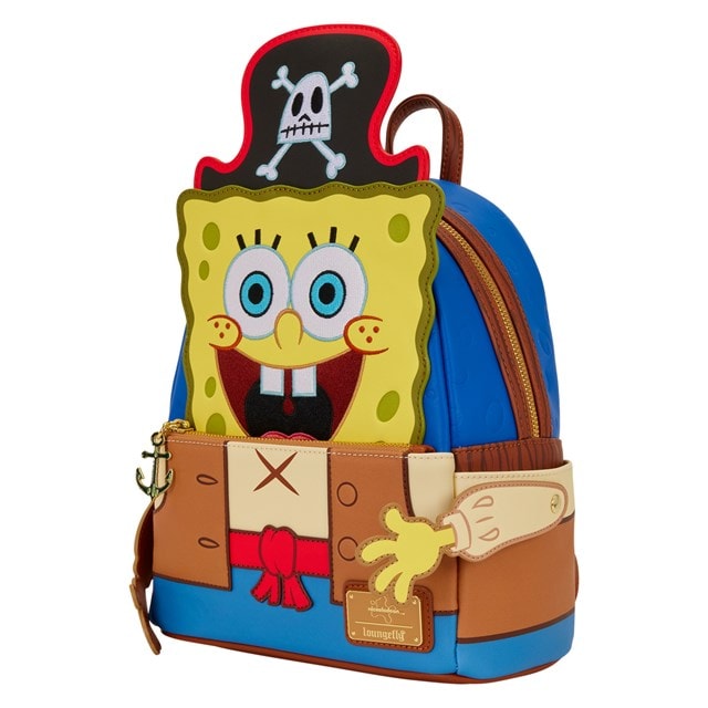 SpongeBob SquarePants Pirate Loungefly Mini Backpack - 3