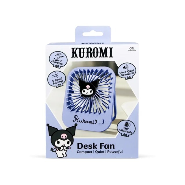 OTL Kuromi Portable Desktop Fan - 2