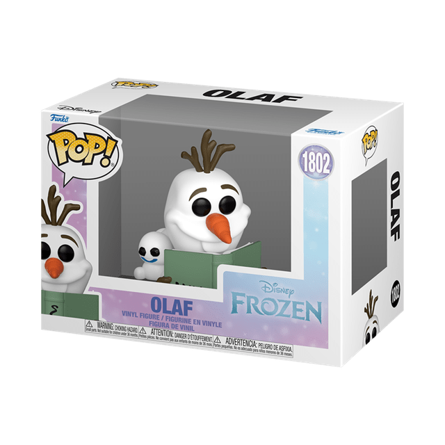 Olaf With Book 1802 Frozen Funko Pop Vinyl: Readers - 2