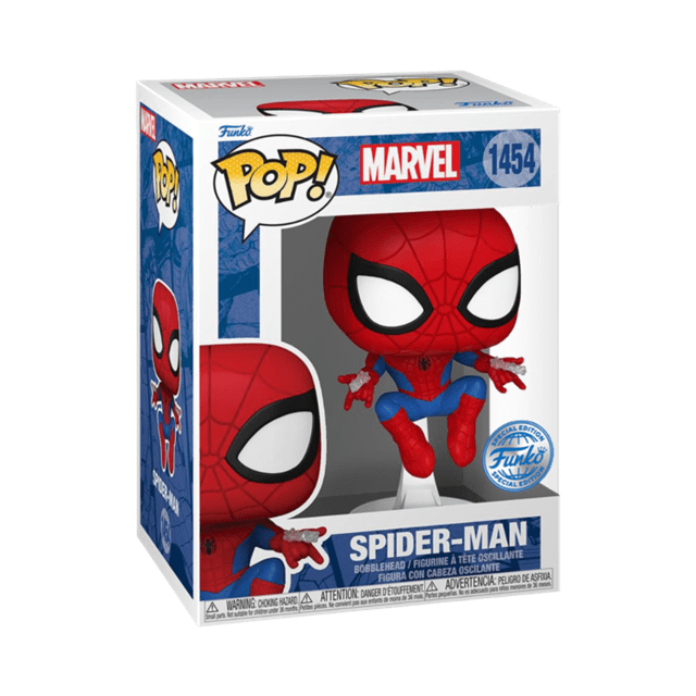 Spider-Man With Webshooters 1454 Spider-Man Limited Edition Funko Pop Vinyl - 2