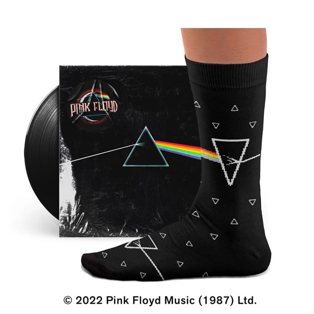 Dark Side Of The Moon Pink Floyd Socks (Large) - 2