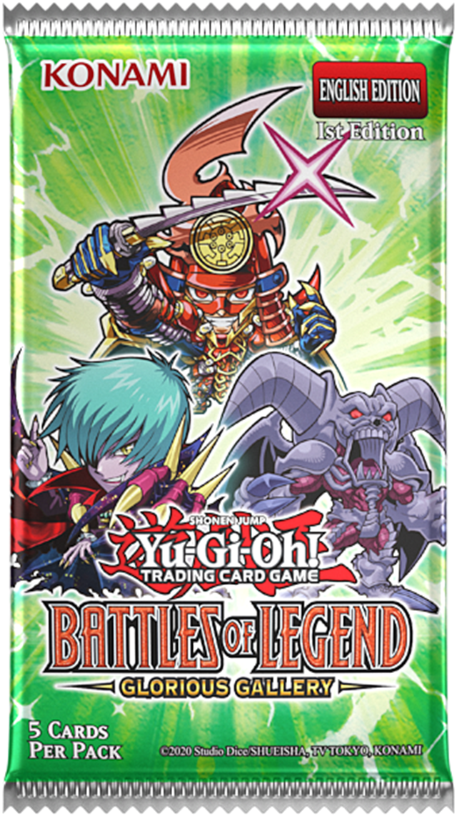 Battles Of Legend Glorious Gallery Booster Yu-Gi-Oh! Trading Cards | HMV  Store