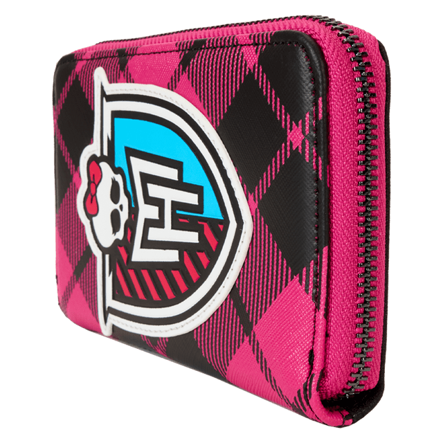 Monster High Crest Zip Around Loungefly Wallet - 2