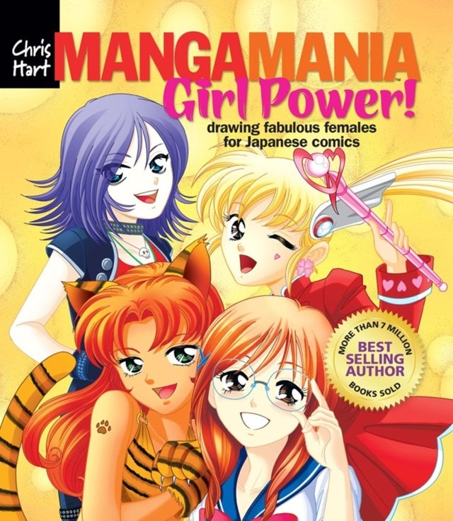 Manga Artists Girl Power Colouring Book - 1