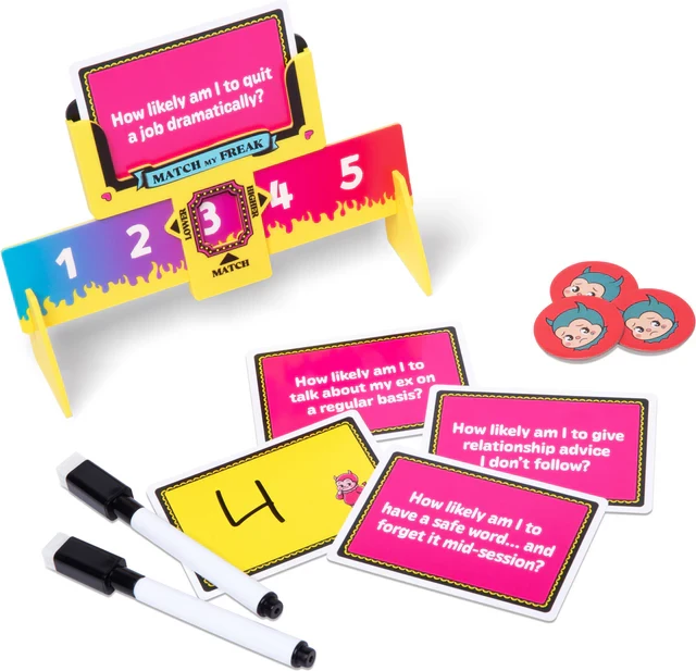 Match My Freak Card Game - 3