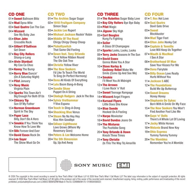 NOW That's What I Call an Era - Ballroom Blitz: 1967-1976 - Deluxe Edition 4CD - 3