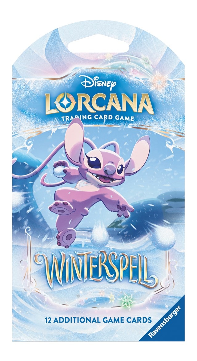 Sleeved Booster Packs Winterspell Disney Lorcana Trading Cards Assortment - 4