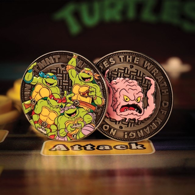 Krang Teenage Mutant Ninja Turtles TMNT Collectable Coin - 3