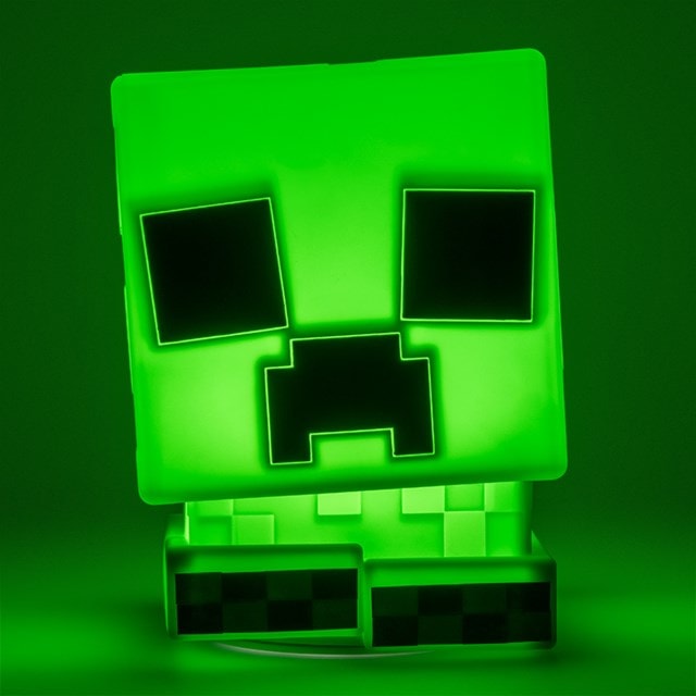 Creeper Minecraft Squishy Glo Silicone Light - 2