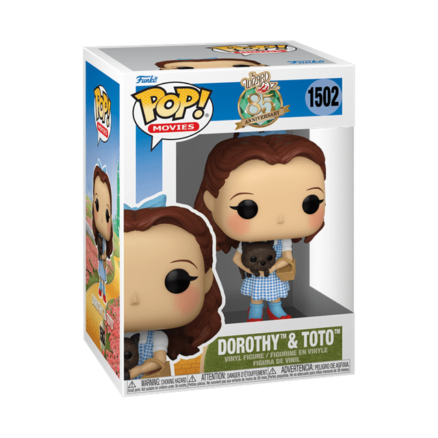 Dorothy With Toto (1502) Wizard Of Oz 85th Anniversary Funko Pop Vinyl - 2