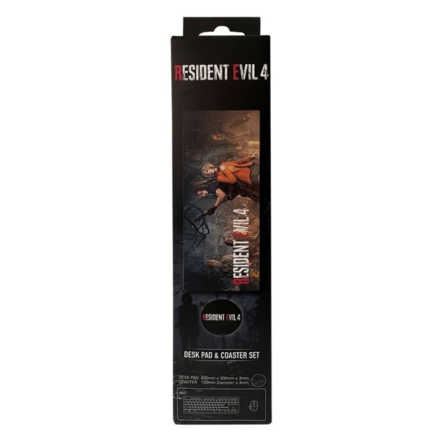 Resident Evil 4 Desk Pad & Coaster Set - 3