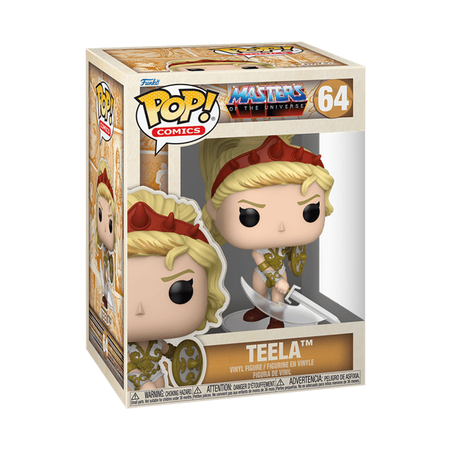 Teela 64 Masters Of The Universe Vintage Funko Pop Vinyl - 2