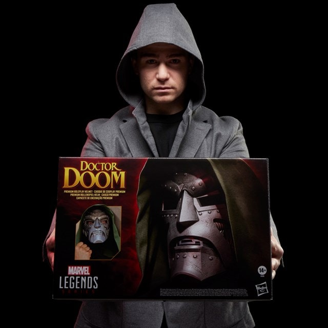Doctor Doom Fantastic Four Marvel Legends Series Premium Collectable Roleplay Helmet - 10