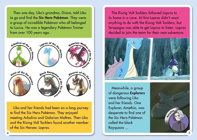 Pokémon Young Readers Level 3: Roar of the Black Rayquaza Paperback - 2