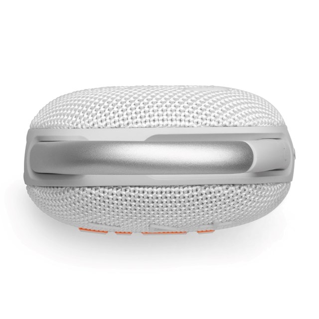 JBL Clip 5 White Bluetooth Speaker - 7